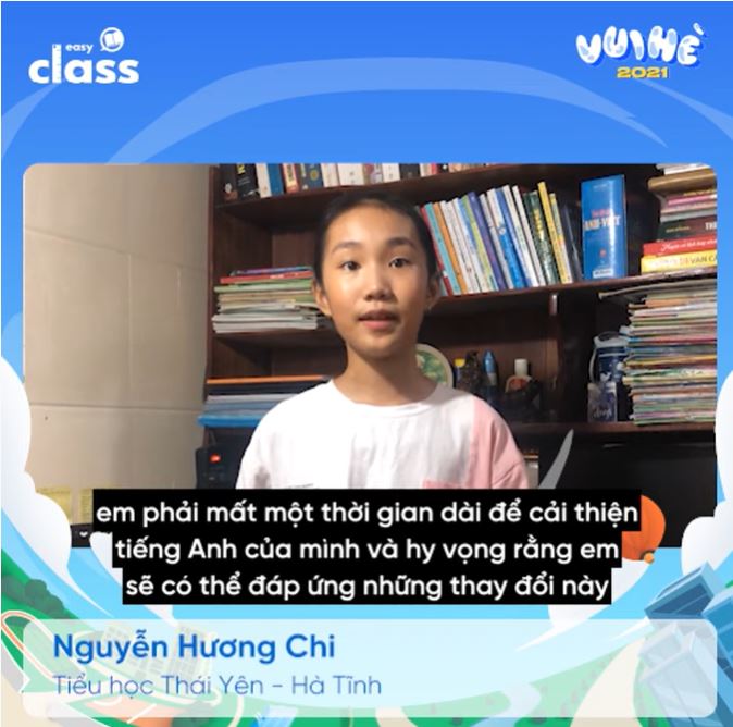 Chia sẻ của Hương Chi tham gia cuộc thi trên Easy Class